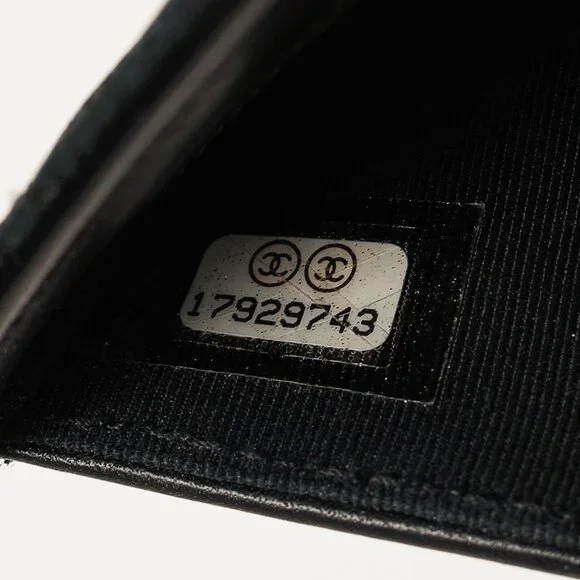 Chanel 13S Noir Caviar Classic Quilted Flap Portefeuille Wallet - Picture 13 of 15